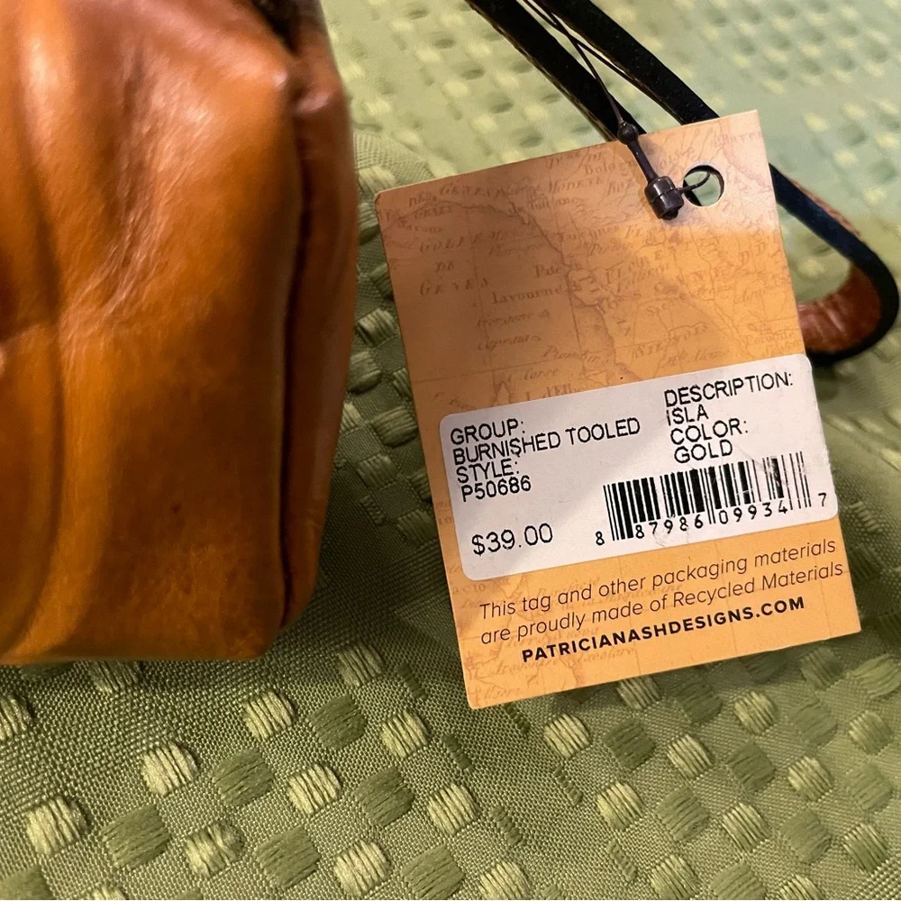 Patricia Nash Gold Leather Accessory - Picture 2 of 5